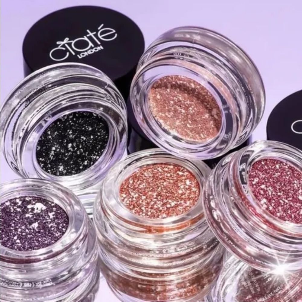 ❇️WICKED Ciate DISCONTINUED Marbled Metals Metallic Glitter Shadow NWT - Picture 4 of 6